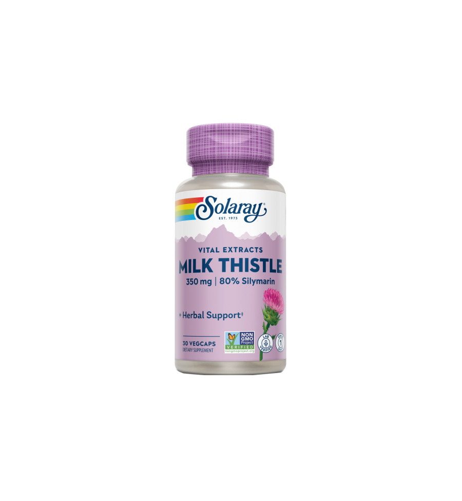 Milk Thistle 30 VegCaps - Solaray