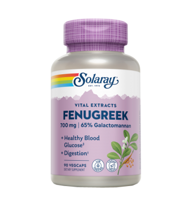 Fenugreek (Fenogreco) 700mg 90 VegCaps - Solaray