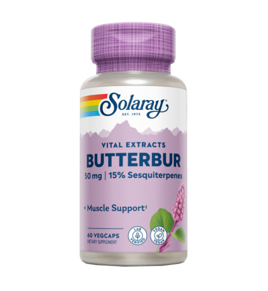 Butterbur (Petasita) 60 VegCaps - Solaray