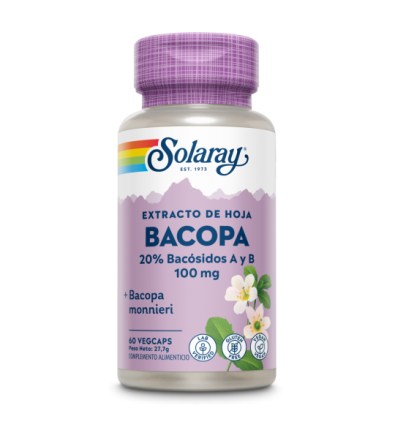 Bacopa 60 VegCaps - Solaray