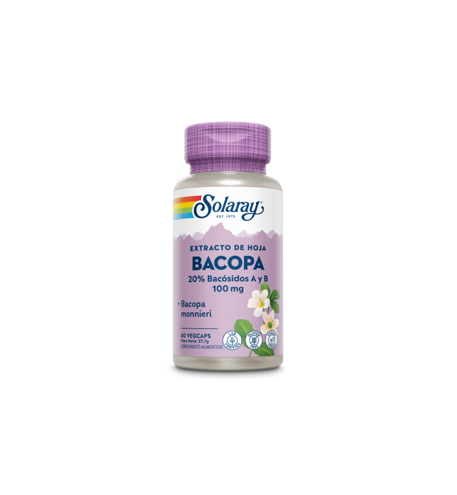 Bacopa 60 VegCaps - Solaray