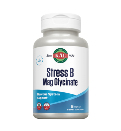 Stress B Mag Glycinate 60 VegCaps - KAL