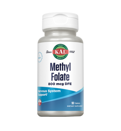 Methyl Folate 800mcg 90 Comprimidos - KAL