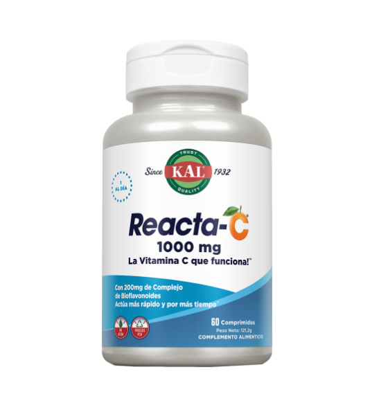 Kal Reacta C 1000mg 60 Comprimidos - KAL