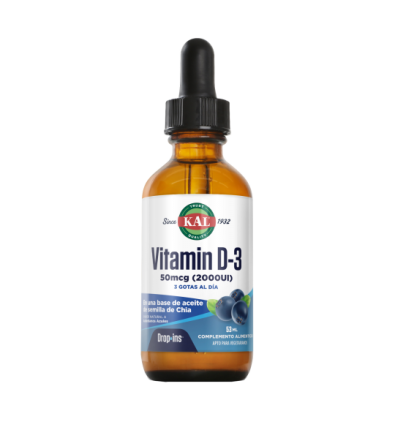 Vitamin D3 gotas 53ml - KAL