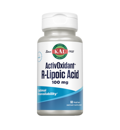 R-Lipoic Acid ActivOxidant 60 VegCaps - KAL