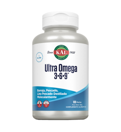 Ultra Omega 3*6*9 - 100 Perlas - KAL