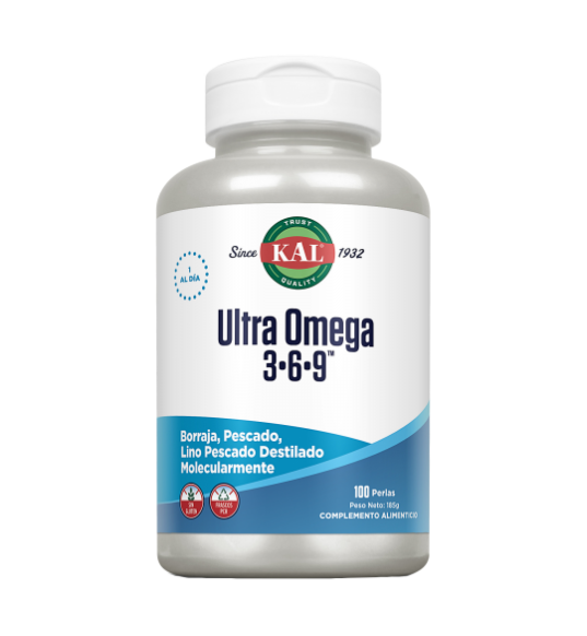 Ultra Omega 3*6*9 - 100 Perlas - KAL