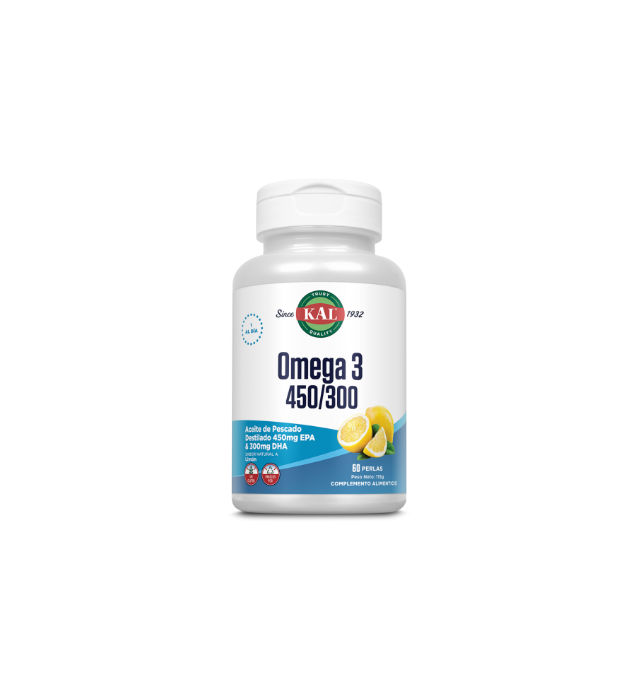 Omega 3 450 EPA / 300 DHA 60 Perlas - KAL