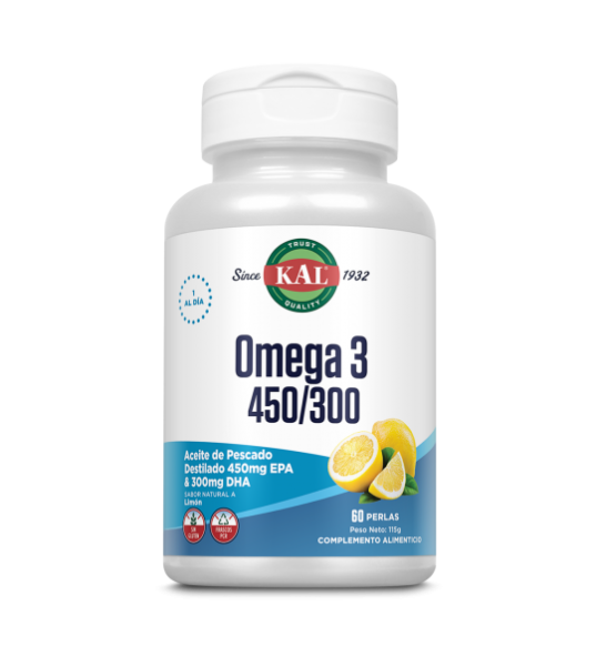 Omega 3 450 EPA / 300 DHA 60 Perlas - KAL