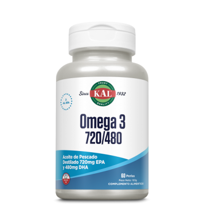 Omega 3 720/480 - 60 Perlas - KAL