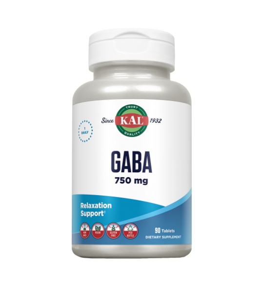 GABA 750mg 90 Comprimidos - KAL