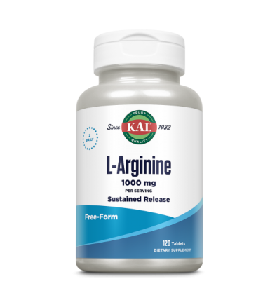 Kal L-Arginine 1000mg 120 Comprimidos - Solaray