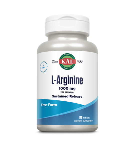 Kal L-Arginine 1000mg 120 Comprimidos - Solaray