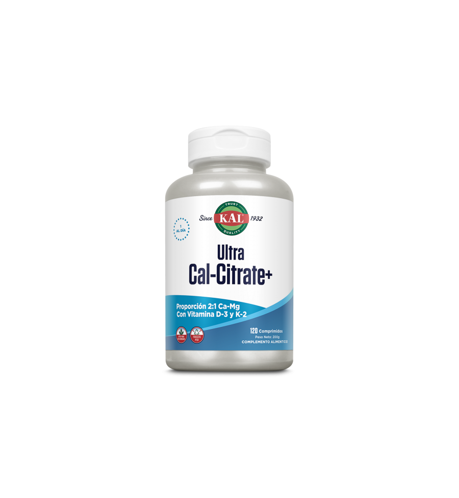 Ultra Cal Citrate 120 Comprimidos - KAL