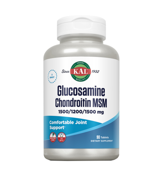 Glucosamine Chondroitin MSM 90 Comprimidos - KAL