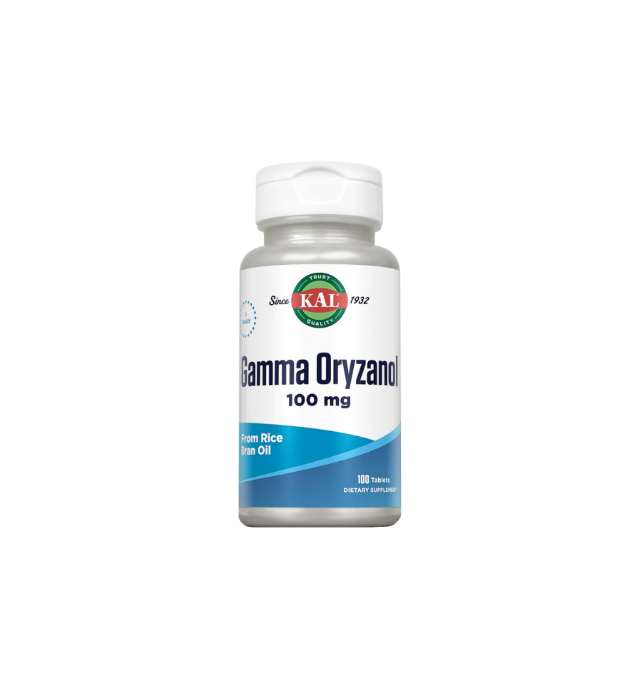 Gamma Oryzanol 100mg 100 Comprimidos - KAL