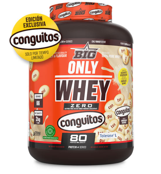 Only Whey Zero Conguitos 2kg - BIG