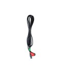 Cable Negro y Rojo 6 Pins-Snap