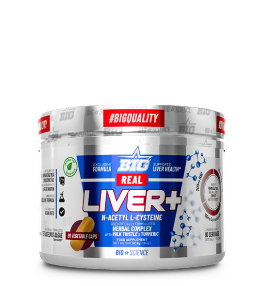 Real Liver+ 90 Cápsulas - BIG