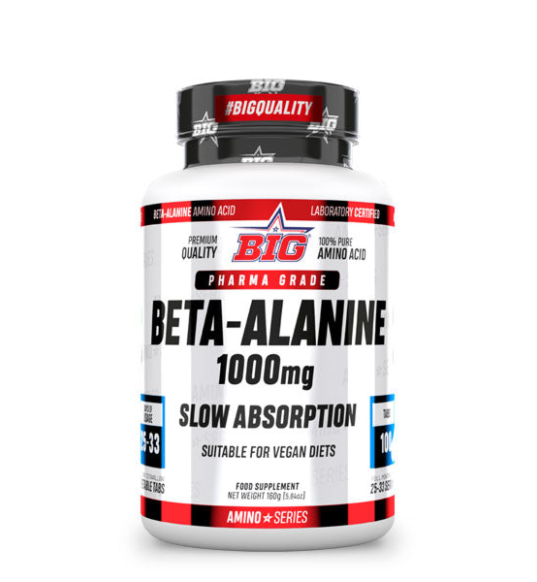 Beta Alanine 100 Tabletas - BIG