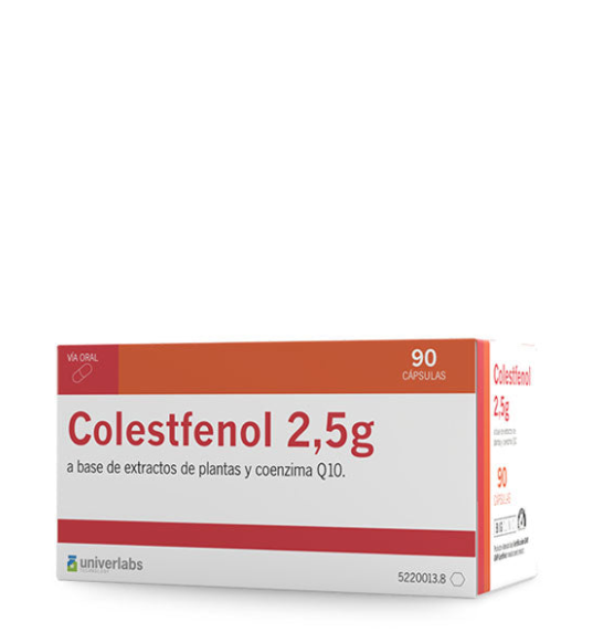 Colestfenol 2.5g 90 Cápsulas - BIG