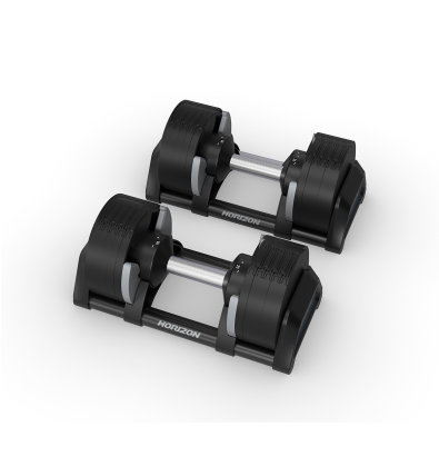 Mancuernas Ajustables 2 a 20kg (1 par) - Horizon Fitness