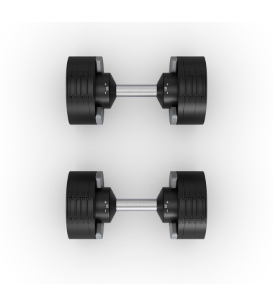 Mancuernas Ajustables 2 a 20kg (1 par) - Horizon Fitness