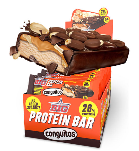 Protein Bar Conguitos 15 Bars - BIG