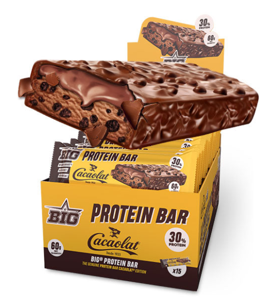 Protein Bar Cacaolat 15 Bars - BIG