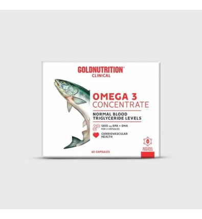 Omega 3 Concentrate 60 VegCaps - Gold Nutrition