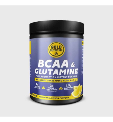 BCAA & Glutamine Powder 300g - Gold Nutrition