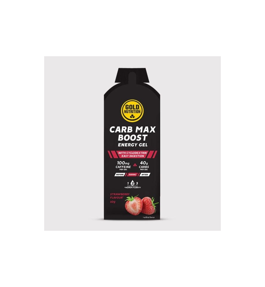 Carb Max Boost Energy Gel Caja 60g X16U - Gold Nutrition