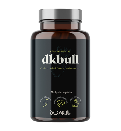 DKbull Vitaminas D3 K2 - 60 Cápsulas - PaleoBull