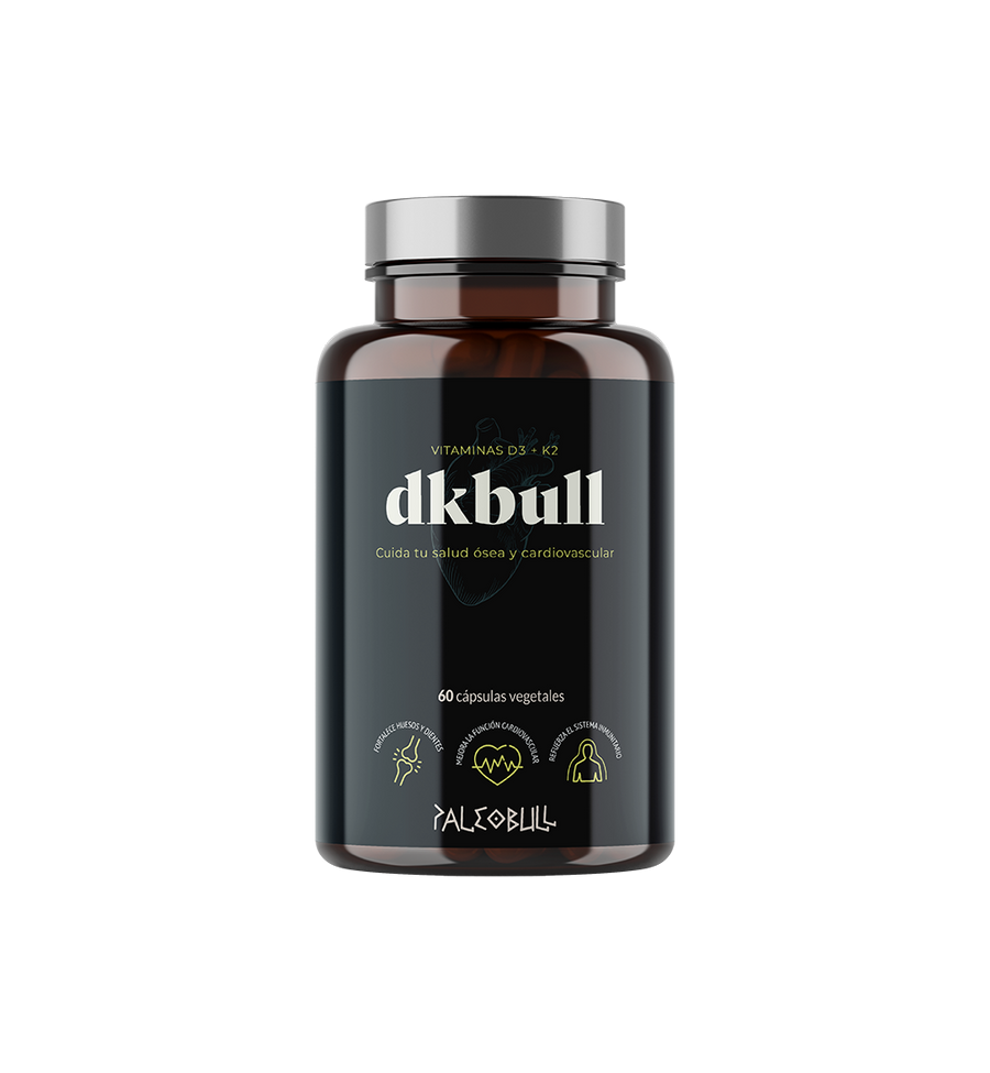 DKbull Vitaminas D3 K2 - 60 Cápsulas - PaleoBull