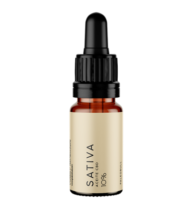 Sativa Aceite CBD 10% 10ml - PaleoBull