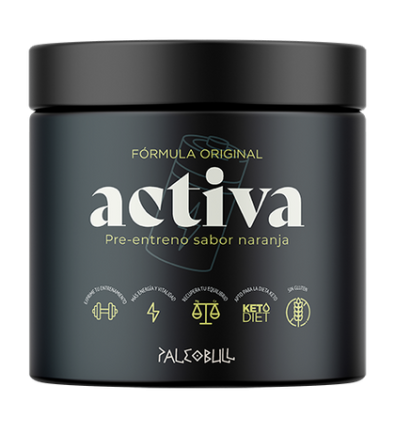 Activa Pre-Entreno SIN Cafeína 225g - PaleoBull