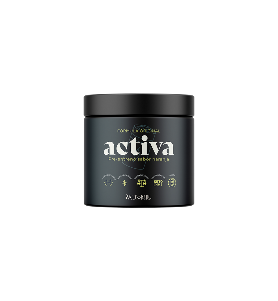 Activa Pre-Entreno SIN Cafeína 225g - PaleoBull