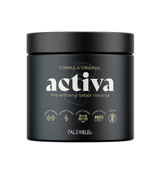 Activa Pre-Entreno SIN Cafeína 225g - PaleoBull