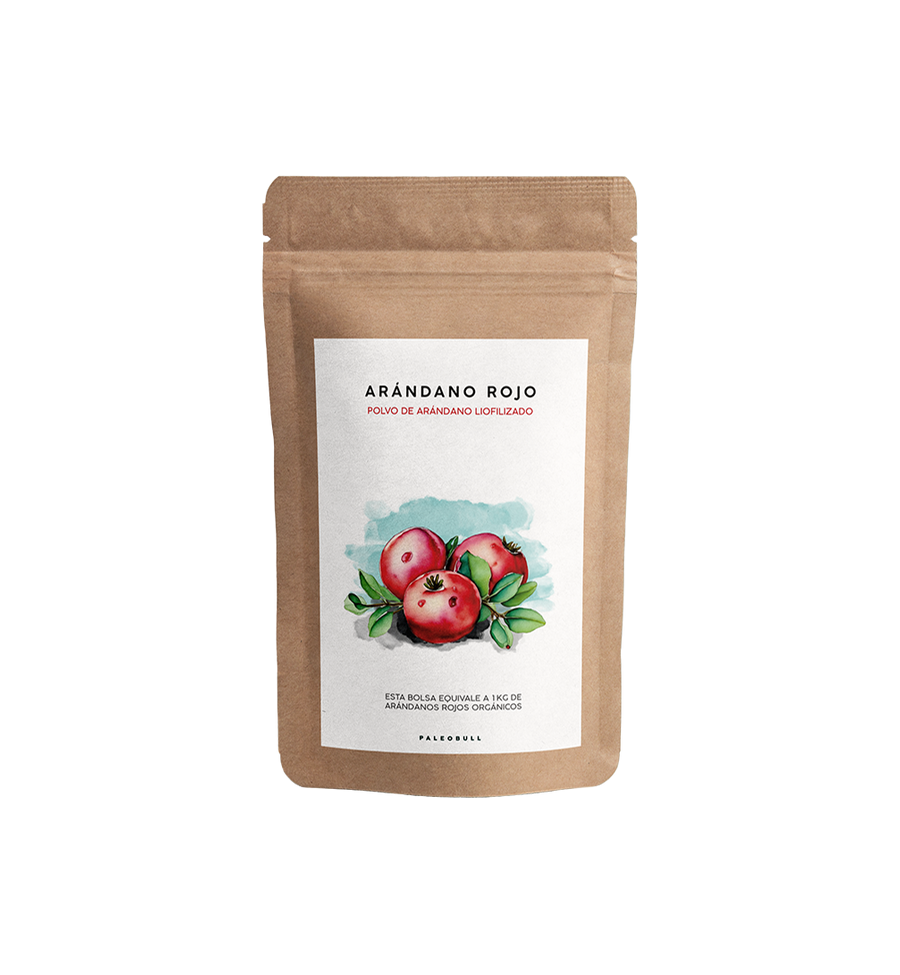 Arándano Rojo en Polvo 100g - PaleoBull