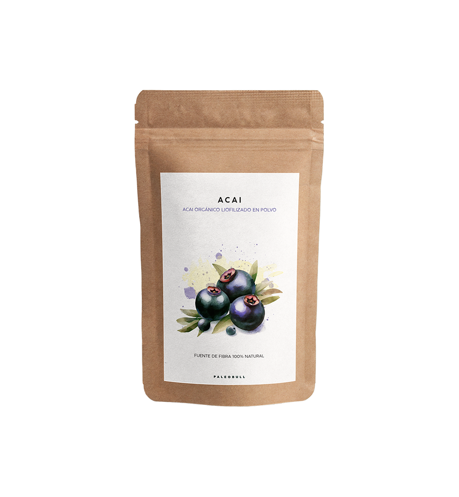 Acai en Polvo Ecológico 100g - PaleoBull