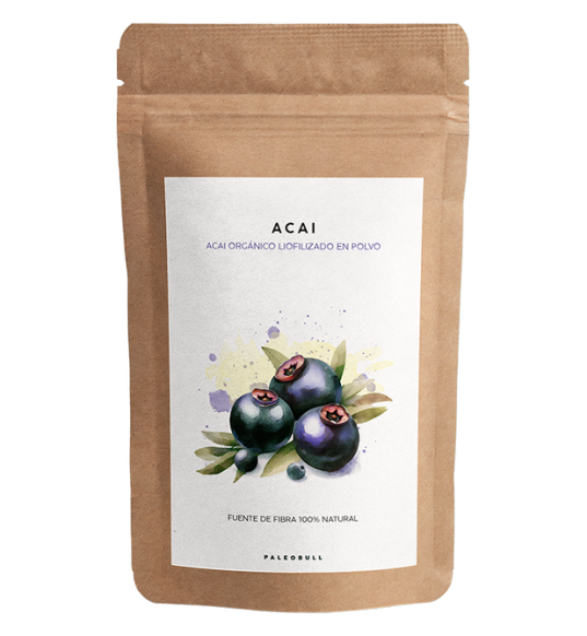 Acai en Polvo Ecológico 100g - PaleoBull