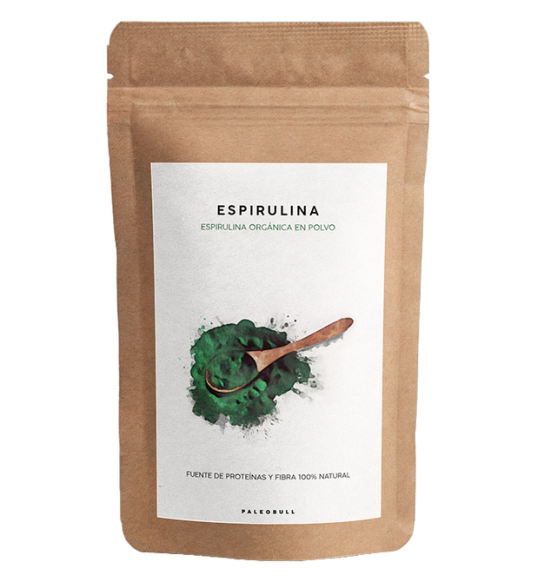 Espirulina en Polvo 100g - PaleoBull