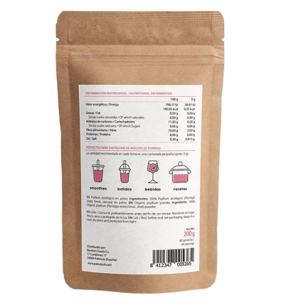 Psyllium en Polvo 200g - PaleoBull