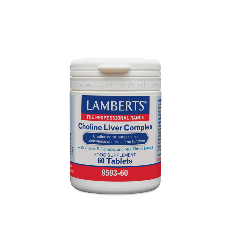 Choline Liver Complex 60 Tabletas - Lamberts