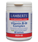 Complejo de Vitaminas B-50 60 Tabletas - Lamberts