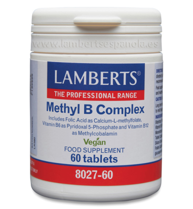 Methyl B Complex 60 Tabletas - Lamberts