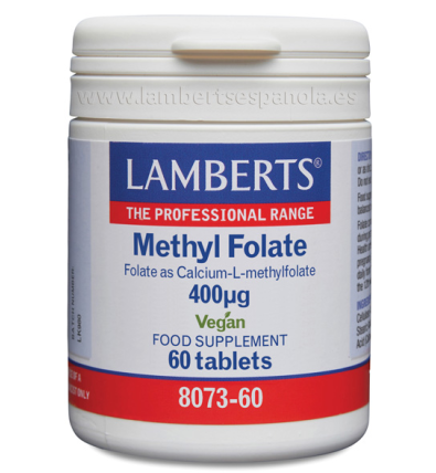 Methyl Folate 400µg 60 Tabletas - Lamberts