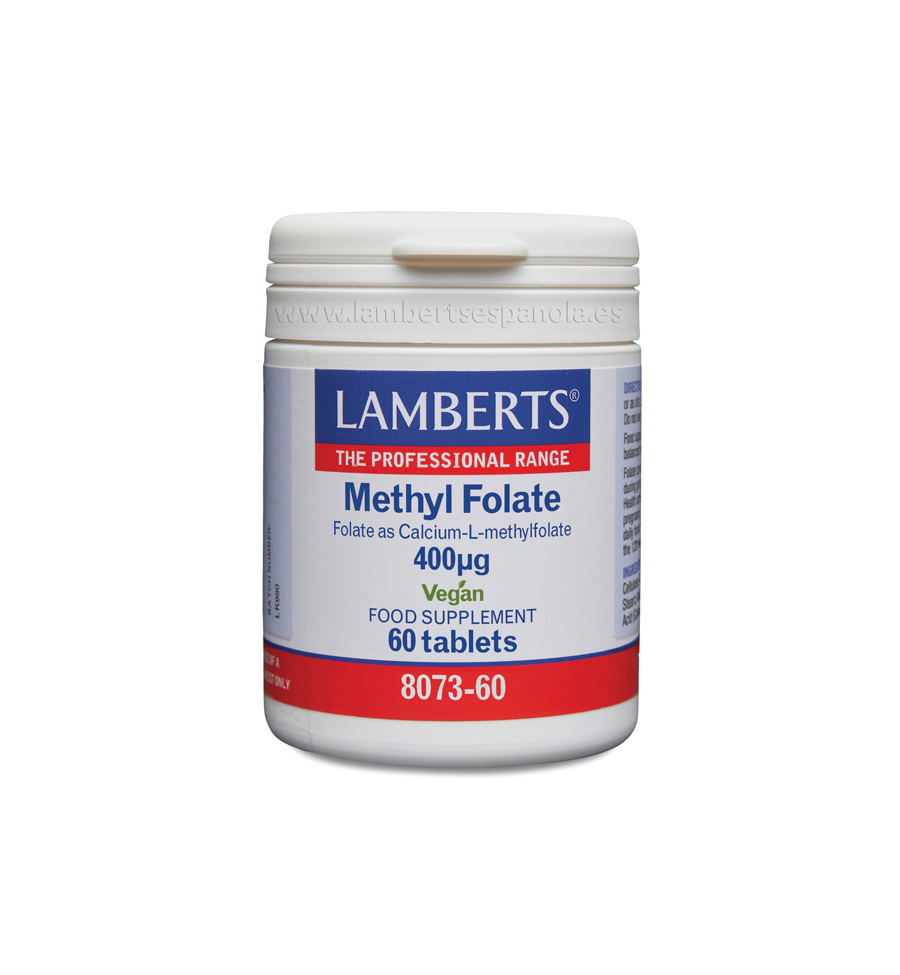 Methyl Folate 400µg 60 Tabletas - Lamberts