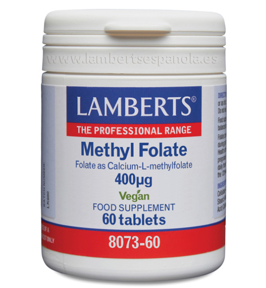 Methyl Folate 400µg 60 Tabletas - Lamberts